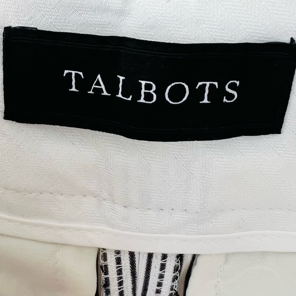 Talbots Hampshire Ankle striped Pants - Picture 8 of 9